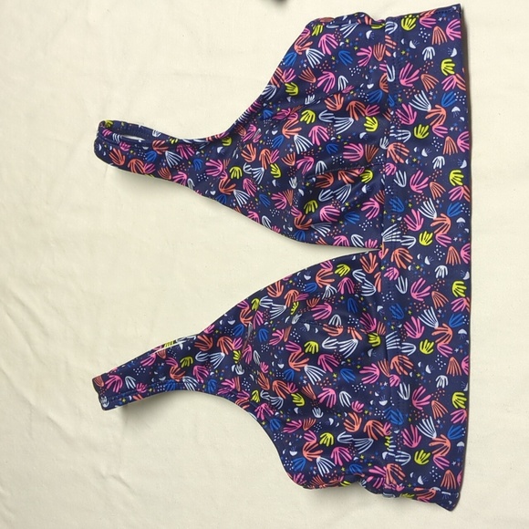 Highrise Highcut Bikini in Jellyfish/"BirdFeet" Abstract Print Size Small - Picture 10 of 11